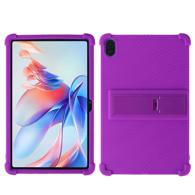 Case For Blackview Tab 11 WiFi Tablet Safe Shockproof Silicone Stand Cover PURPLE Tab 11 WiFi