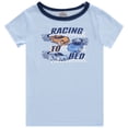 thumbnail image 2 of Cudlie Boys 4-Piece Pajama Set, Short Sleeve Tops and Long Pants PJs, 2 of 7