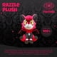 thumbnail image 3 of Juguete de peluche Youtooz Hazbin Hotel Razzle coleccionable de 9 pulgadas, 3 of 4
