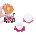 thumbnail image 4 of Cuadros Decorativos Posavasos de cristal para bebidas, posavasos de copa de adorno para adultos y niños (AA1163) Wdftyju embutido en tela, 4 of 6