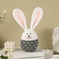 thumbnail image 4 of Fwttom Easter Cute Bunny Party Decoration Set Faceless Dwarf Doll Decoration, 4 of 7