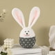 thumbnail image 4 of Decoración de conejo de Pascua – Decoración de muñeco gnomo | Acento de mesa de primavera, adorno de granja, artesanía de sisal | Chimenea, exposición de la mesilla de noche | Figura sin rostro | 1 PC, 4 of 7