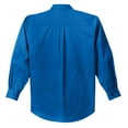 thumbnail image 5 of Port Authority Mens Long Sleeve Easy Care Shirt XX-Large Tall Strong Blue, 5 of 5