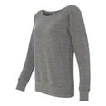 thumbnail image 2 of BELLA + CANVAS Women’s Sponge Fleece Wide Neck Sweatshirt, 2 of 5
