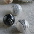 thumbnail image 3 of A&B Home Decorative Orbs for Bowls Vases Table Centerpiece Decor, 4" Grey Ceramic Sphere, Set of 6, 3 of 3