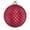Berry Red, variant on Vickerman 4" Gold Durian Glitter Ball Ornament, 6 per Bag
