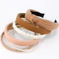 thumbnail image 2 of 7 Pack Headbands for Women, Cute Girls Hair Accessories Multi Style, Fashion Headbands, 2 of 7