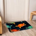thumbnail image 6 of Turtle Polyester Non-Slip Machine Washable Floor Rug, for Office, Chair Rugs Included, 6 of 6