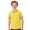 Yellow, variant on SNKSDGM Boys Crew Neck Short Sleeve T-Shirt Casual Summer Fashion Top for Kids 5-14 Years 9-10 Years