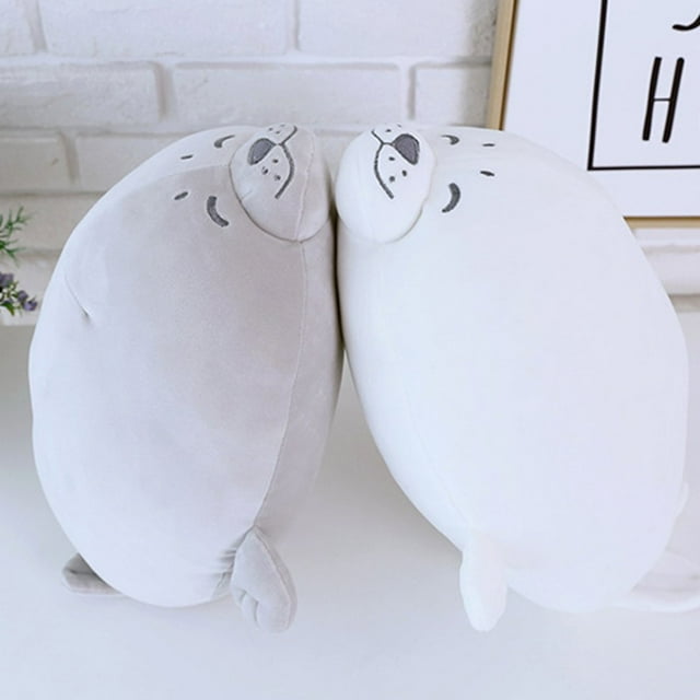 Adorable Lion de Mer Animal en Peluche Coussin Jouet pour Enfants Décoration de Canapé Chaise