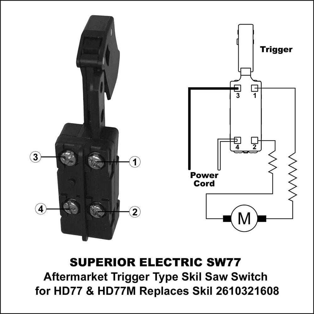 Black for sale online Superior Electric SW77 20A On/Off Switch 