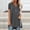 Gray women v neck t shirt a1, variant on Women's V Neck Short Sleeve Loose T-Shirt Summer Casual Basic Pullover Flowy Top Plus Size Beach Blouse Tee, maroon S