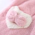 thumbnail image 6 of Beautyzll 6-15Y Kids Girls Thickened Hooded Bathrobe Soft Cozy Long Pajamas Robe with Belt, 6 of 9