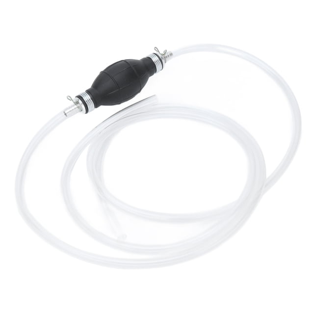 Kit de herramientas de transferencia de líquidos portátil manual con bomba de sifón para combustible, aceite, agua y gas