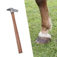 thumbnail image 1 of Marteau de Soin des Sabots, Acier à Outils Robuste Durable Portable Taille Maréchal-Pilote Marteau de Conduite Largement pour Réparation pour Ferrage de Cheval pour Sabot, 1 of 7