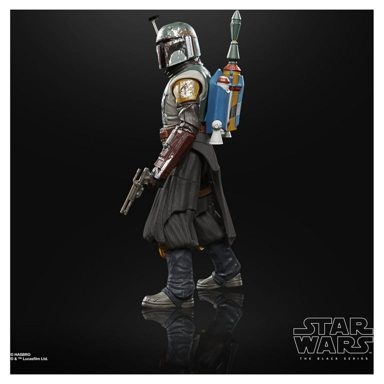 Star Wars: Boba Fett (Tython) Jedi Ruins Action Figure, Black