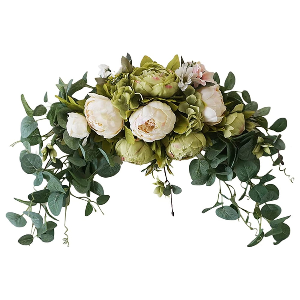 30" Artificial Balsam Pine Swag Christmas Centerpiece Swag Silk Wedding Flowers 