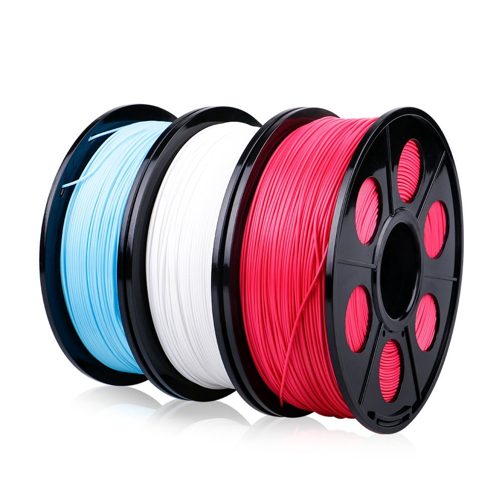 3D Printer Filament PLA 1.75mm 1Kg White Red Blue Color 3D Printing Materials