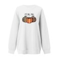 thumbnail image 2 of WXLWZYWL Halloween Sweatshirt for Women Oversized Crewneck Pullover Graphic Long Sleeve Top Cute Y2k Loose Fit, 2 of 4