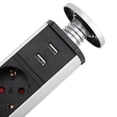 thumbnail image 4 of Power Outlet Plug, Desk USB Socket With LED Indicator Electrical  For Home For Office, 4 of 8