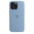 thumbnail image 4 of Funda para teléfono Apple iPhone 15 Pro Max de silicona con MagSafe Blue, 4 of 4