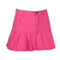 thumbnail image 2 of Gupgi Women Casual Mini Skirt Slim A-line Pleated Ruffle Short Denim Skirt, 2 of 6