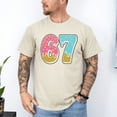 thumbnail image 3 of Funny 67 Ice Cream Drip Meme Six Seven Gen Alpha Slang T-Shirt, Multicolors, Size S-5XL, 3 of 5