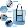 thumbnail image 4 of Naiovety Bolsa de almuerzo aislada Comida portátil Frutas Bebidas Bolsa fresca Llevar Camping Picnic Parque Bolso Niños Adultos Almacenamiento y organización del hogar Verde Naiovety HA064996-02, 4 of 6