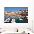 thumbnail image 1 of Italy Ponza Island Harbour Wall Mural by Wallmonkeys Peel and Stick Graphic (48 in W x 32 in H) WM197787, 1 of 4