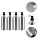 thumbnail image 2 of Botellas de aluminio de ducha de espiral de 4 unids Plaen botellas de loción de prensa con cabeza de bomba, 2 of 4