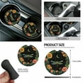 thumbnail image 6 of Renewold Dragonfly Moon Flower 15 PCS Car Seat Cover Full Set, with Steering Wheel Cover Seat Belt Strap Cover Trash Cans Rear View Mirror Cover Coaster Keychain Air Vent Storage Bag Universal Fit, 6 of 7