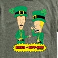 thumbnail image 3 of Beavis & Butthead - St Patricks Day - Men's Short Sleeve Graphic T-Shirt, 3 of 5