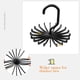 thumbnail image 3 of Simplifique la organización de su armario con nuestro soporte para accesorios multiusos giratorio de 360 grados, diseño que ahorra espacio, fácil instalación, 2 piezas, 3 of 7