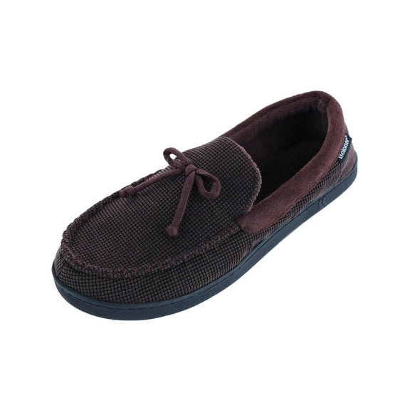 Isotoner Mini Box Cord Luke Moccasin Slipper (Men)