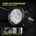 thumbnail image 5 of 2x 3.5" 90W Round LED  Work Light Pods Spot Flood Driving Fog Lamp  For Car Truck ATV UTV, 5 of 11