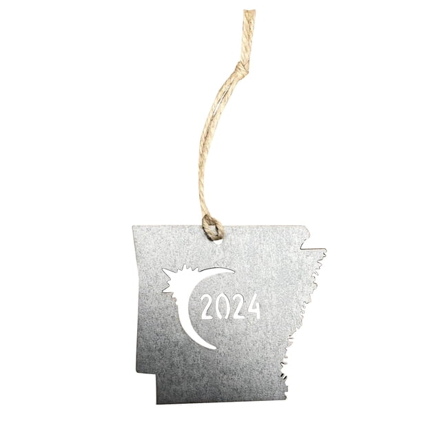 Joyería de metal conmemorativa con colgante solar total