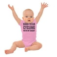 thumbnail image 7 of Born To Go Cycling With My Daddy Romper Boys or Girls Infant Baby Brisco Brands 12M, 7 of 7
