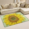 thumbnail image 2 of Coolnut Lightweight Carpet Mats, 31 x 20 inches Area Soft Rugs Floor Mat Doormat Decoration for Rooms Entrance Realistic Vintage Sunflower, 2 of 6