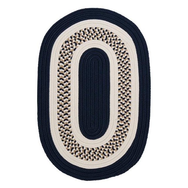 Flowers Bay - Navy 8' round