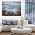 thumbnail image 1 of Vagues Éclaboussant des Rochers en Norvège - Uvre d'Art Moderne sur Toile, 1 of 3