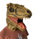 thumbnail image 1 of Disfraz integral de látex con forma de dinosaurio con forma de máscara para fiestas, 1 of 2