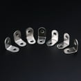 thumbnail image 4 of CTIRCHIU 20Pcs Silver Stainless Steel L Shaped Bracket Corner Joint Strengthening for Home Use, 4 of 7
