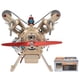 thumbnail image 1 of D Kit de construcción de motor, TECHING Motor de 2 cilindros Modelo de construcción de motor de metal Kit de ensamblaje de motor de cilindro TECHIN Construcción robusta NikouMX herramienta, 1 of 8