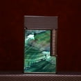 thumbnail image 5 of Kerosene lighter, Top Metal Pocket Lighter Daily Use, Sold Without Fuel.,SKU00958-黑色蓝贝-四面, 5 of 19