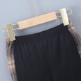thumbnail image 6 of Baby Boy Summer Clothes Boys Outfit Sets Short Sleeve Buttons Down Hooded Flannel Shirts and Elastic Waist Pants 2pcs Sets Boys Plaid Shirt Long Pants, 6 of 6