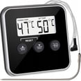thumbnail image 1 of Oven thermometer, digital kitchen thermometer with probe, 1 of 5