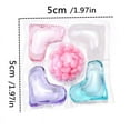 thumbnail image 3 of 100-Count Laundry Beads, 5-in-1 Scent Booster with Long Lasting Fragrance, Pre-Measured Gel Capsules for Freshness and Softness, Gentle on Fabrics, 3 of 9