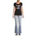 thumbnail image 2 of Juniors’ Take It Easy T-Shirt, 2 of 5