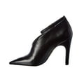 thumbnail image 2 of Schutz Daria Black Leather Pointed Toe High Heel Bootie Ankle Strap Pump (7, Black), 2 of 4