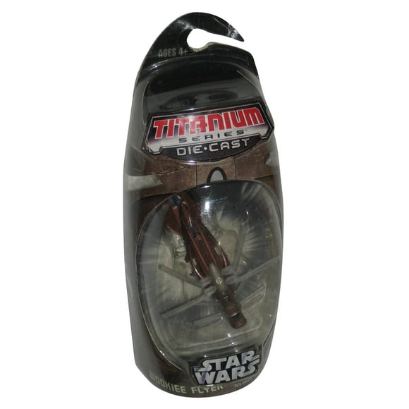 Star Wars Titanium Series (2006) Wookiee Helicopter Die-Cast Toy Vehicle